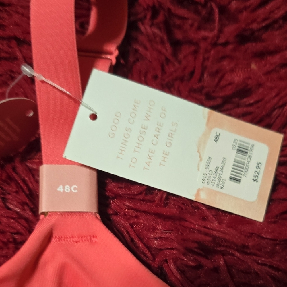 Cacique Pink T-Shirt Bra with Molded Cups - Picture 5 of 6